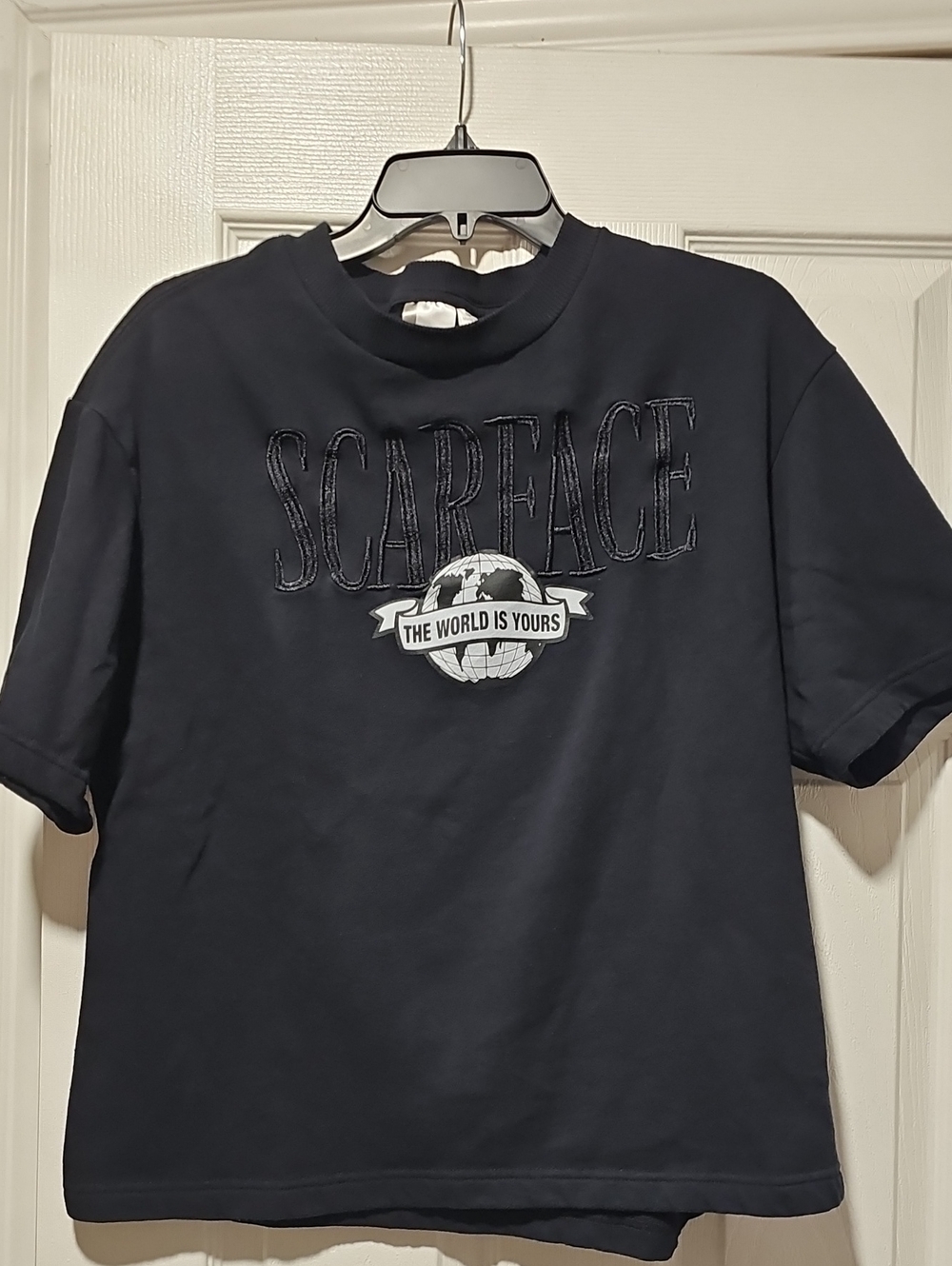 Scarface “The World Is Yours” Black Graphic T-Shirt Size S/M